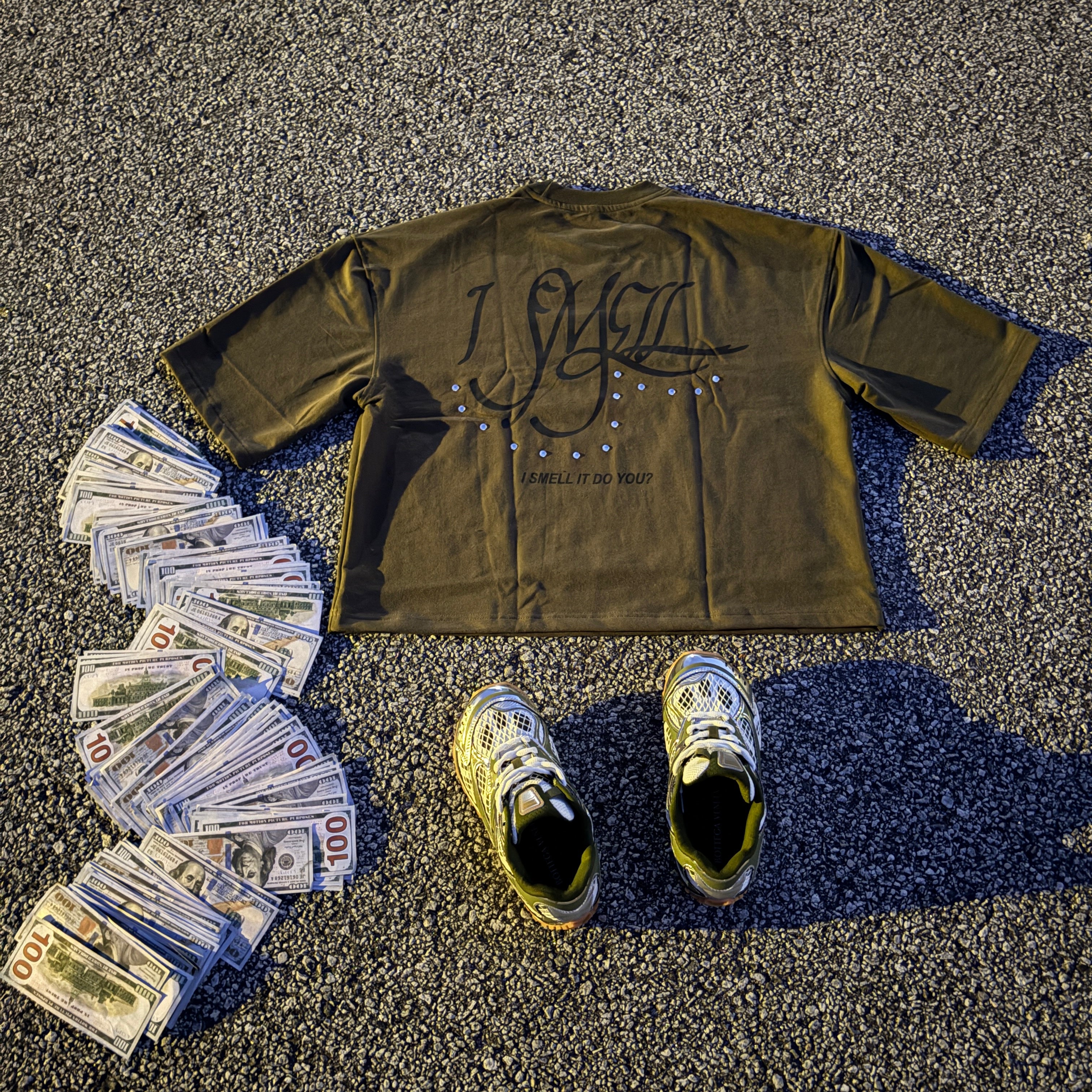 Money Coming Drop Shoulder Tee