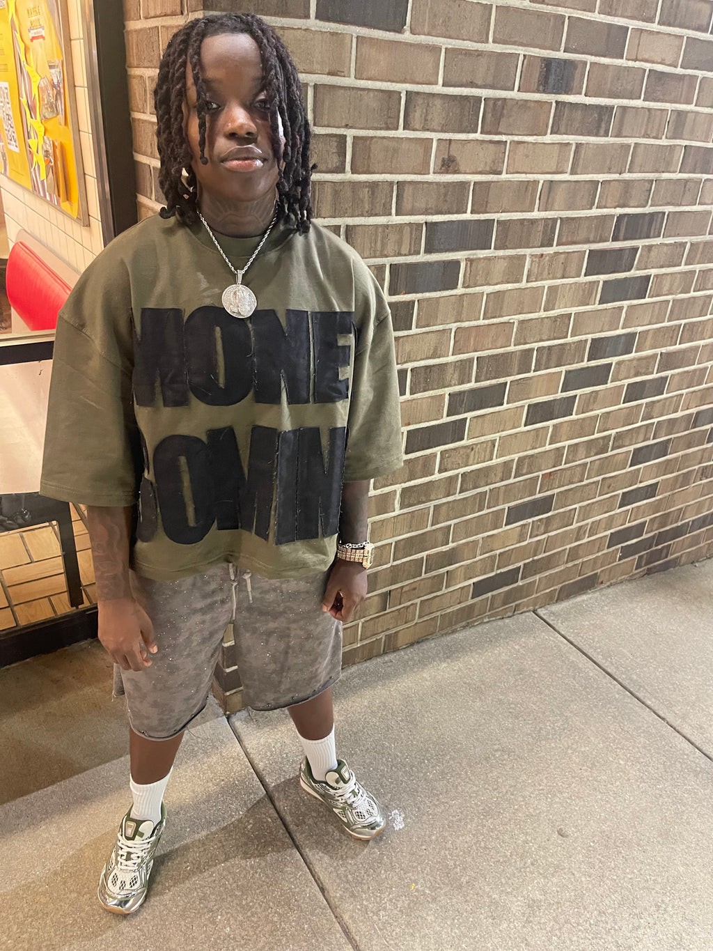 Money Coming Drop Shoulder Tee