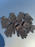 Rhinestone Knit Gloves
